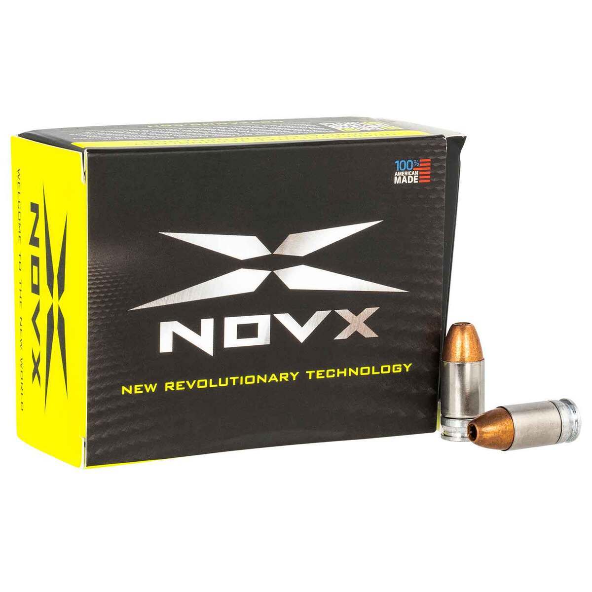 NovX Pentagon 380 Auto (ACP) 80Gr MCHP Handgun Ammo - 20 Rounds