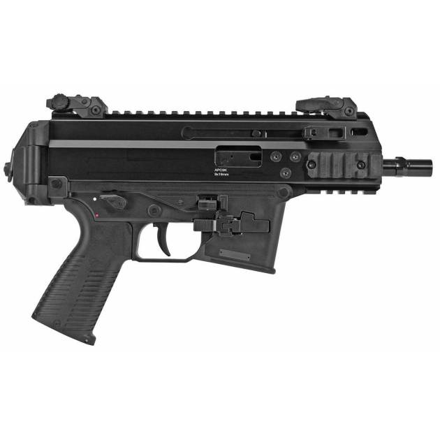 B&T APC9K PRO 9mm Luger 4.5in Anodized Black Modern Sporting Pistol - 33+1 Rounds