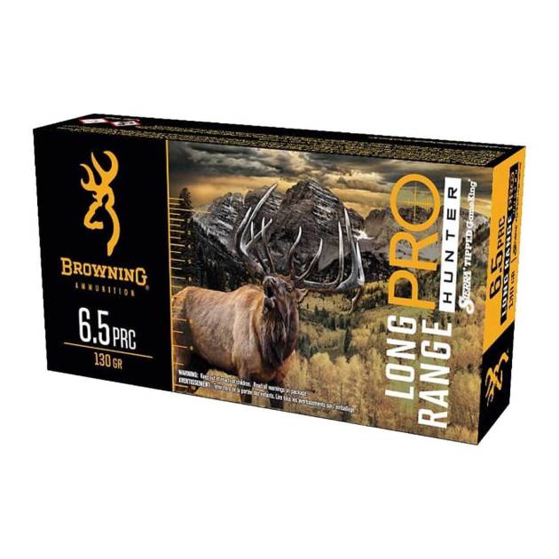 Browning Long Range Pro Hunter 6.5 PRC 130gr Rifle Ammo - 20 Rounds