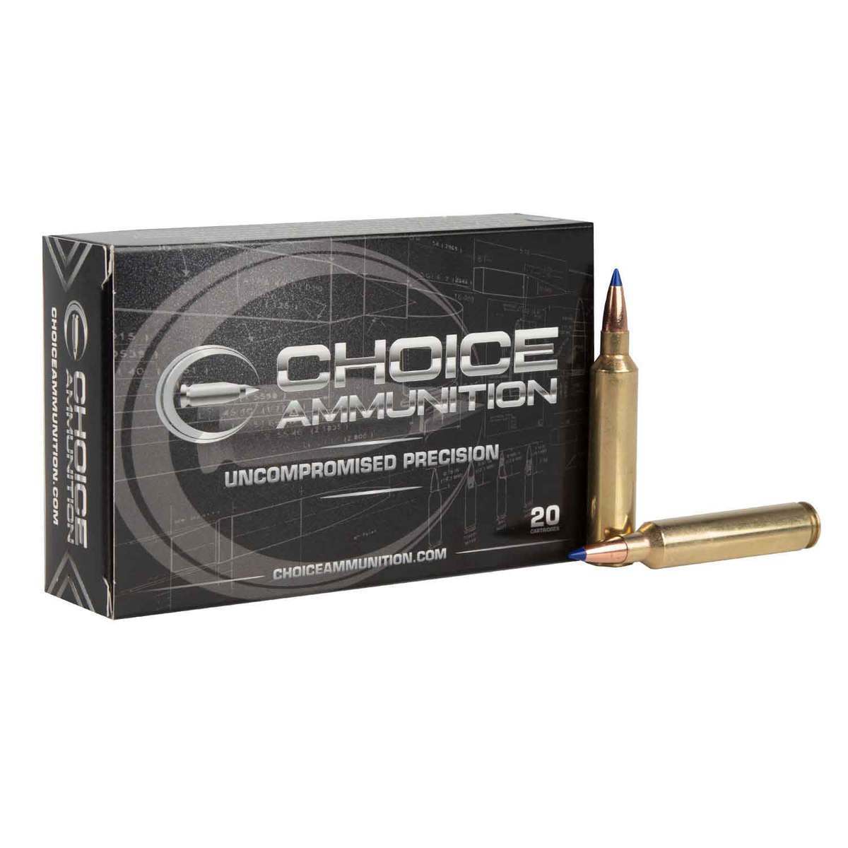 Choice Ammunition 28 Nosler 150gr Barnes TTXS Rifle Ammo - 20 Rounds