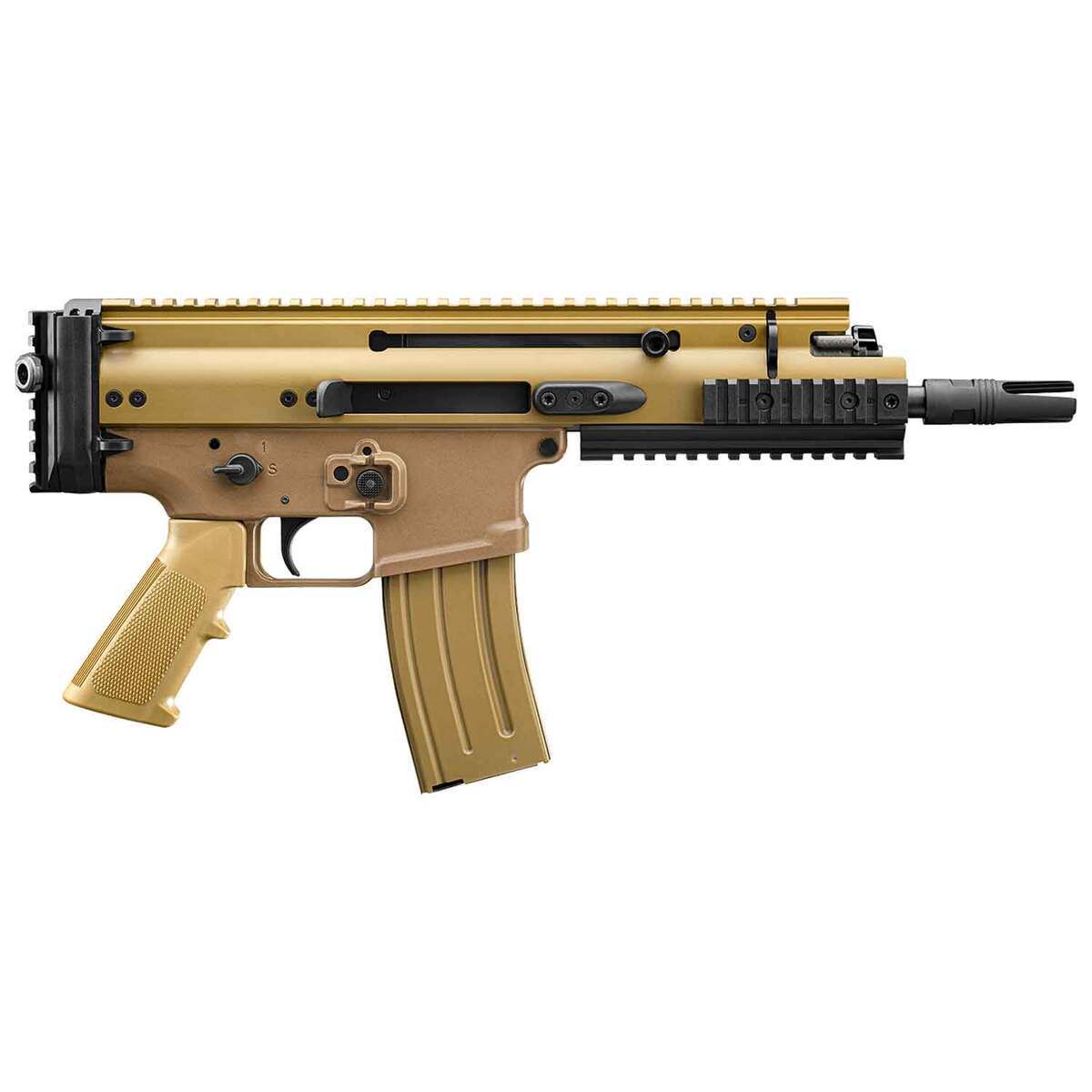 FN SCAR 15P 5.56mm NATO 7.5in FDE Anodized Modern Sporting Pistol - 30+1 Rounds - Image 6