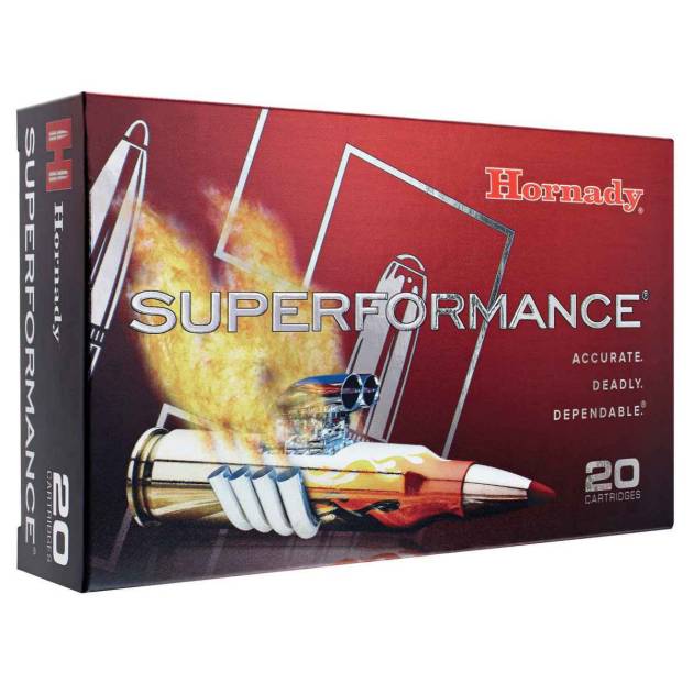 Hornady Superformance 300 Winchester Magnum 180gr SST Rifle Ammo - 20 Rounds