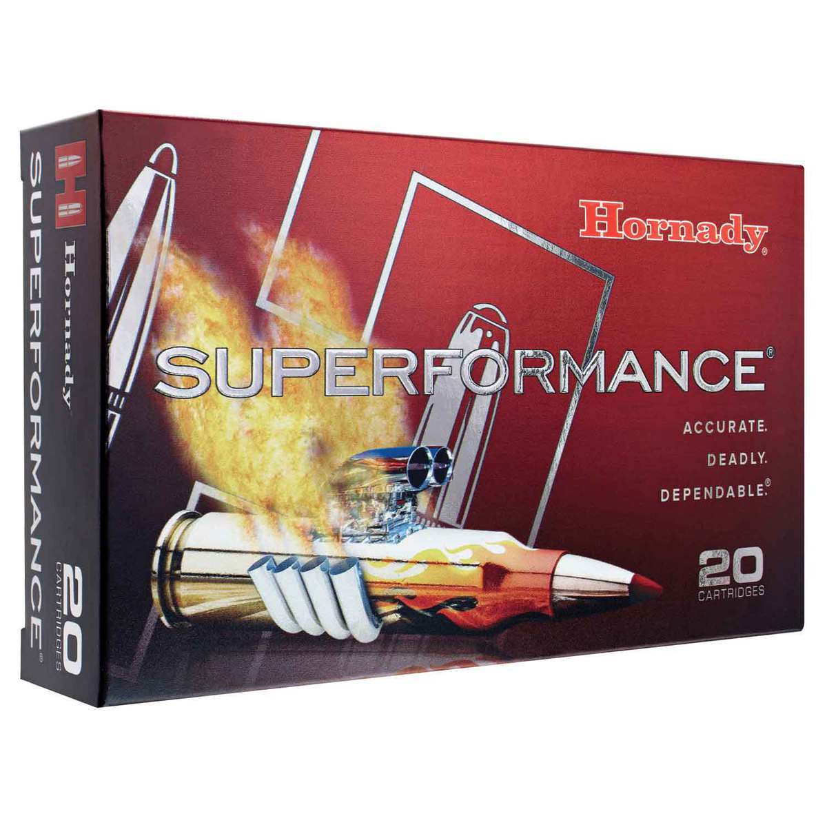 Hornady Superformance 7mm Remington Magnum 139gr SST Rifle Ammo - 20 Rounds