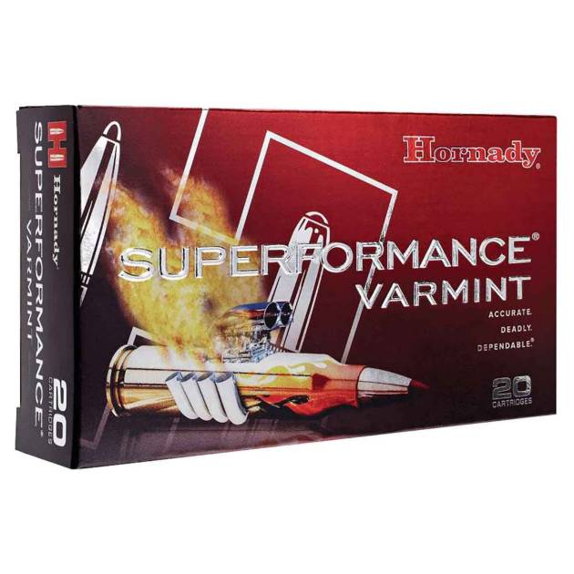 Hornady Superformance Varmint 204 Ruger 24gr NTX Rifle Ammo - 20 Rounds