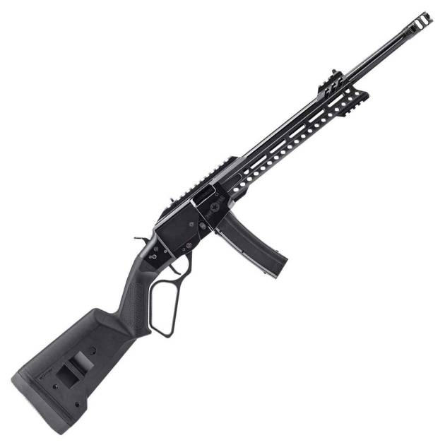 Patriot Ordnance Factory Tombstone 9mm Luger Black Anodized Lever Action Rifle - 16in