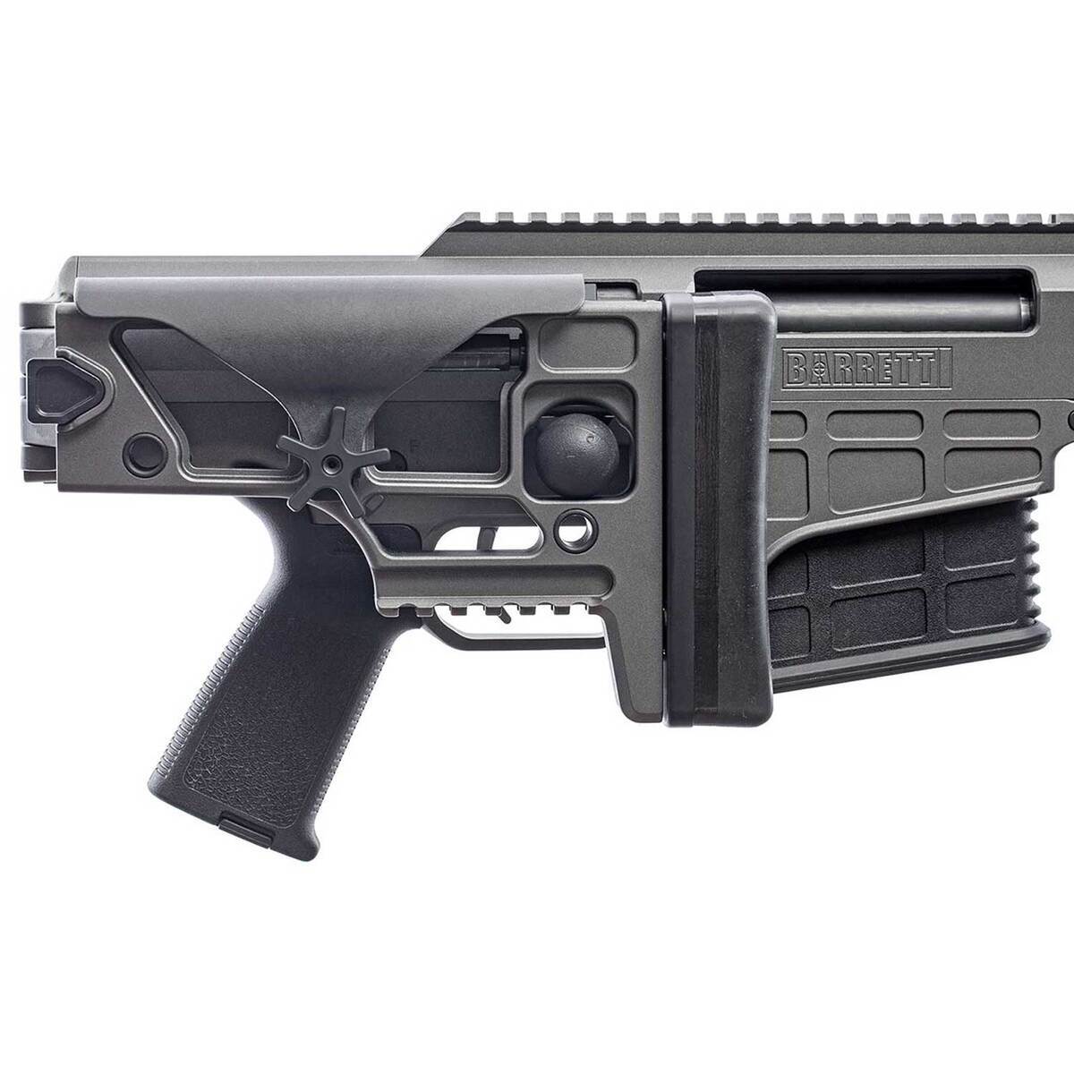 Barrett MRAD 300 Norma Magnum Tungsten Gray Cerakote Bolt Action Rifle - 26in - Image 2