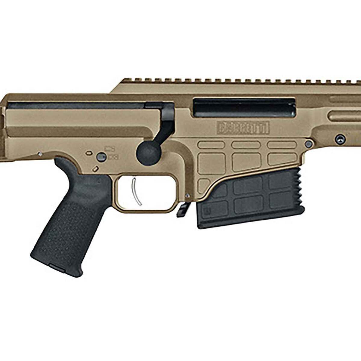 Barrett MRAD 6.5 Creedmoor Flat Dark Earth Cerakote Bolt Action Rifle - 24in - Image 4