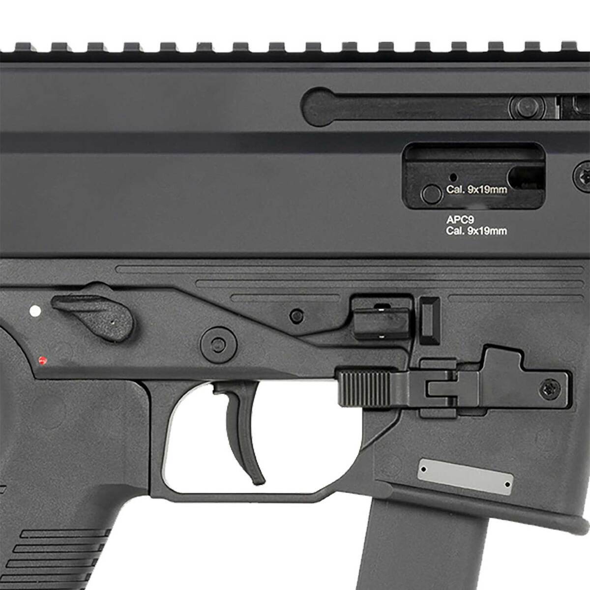 B&T APC9 Pro 9mm Luger 6.8in Anodized Black Modern Sporting Pistol - 33+1 Rounds - Image 5