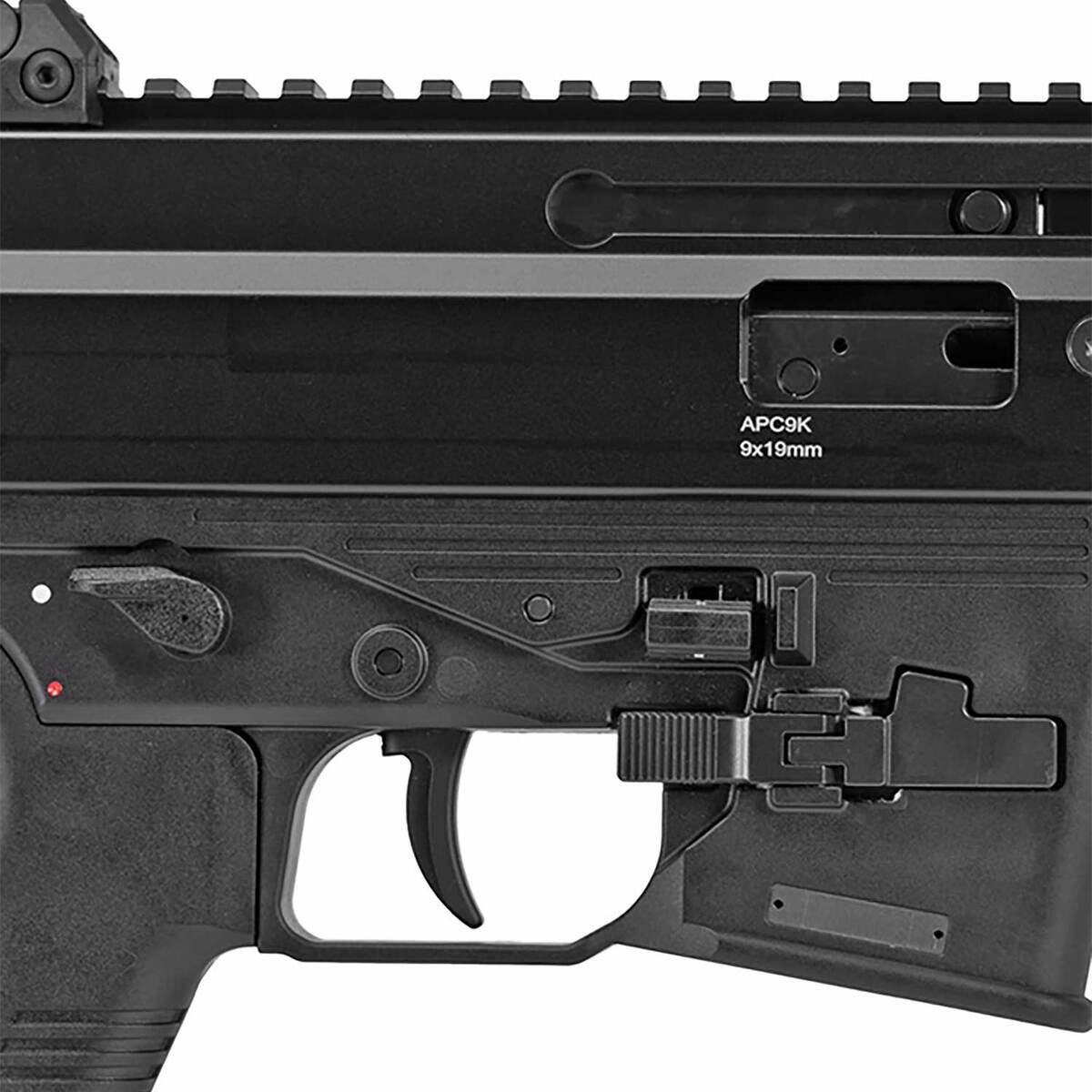 B&T APC9K PRO 9mm Luger 4.5in Anodized Black Modern Sporting Pistol - 33+1 Rounds - Image 5