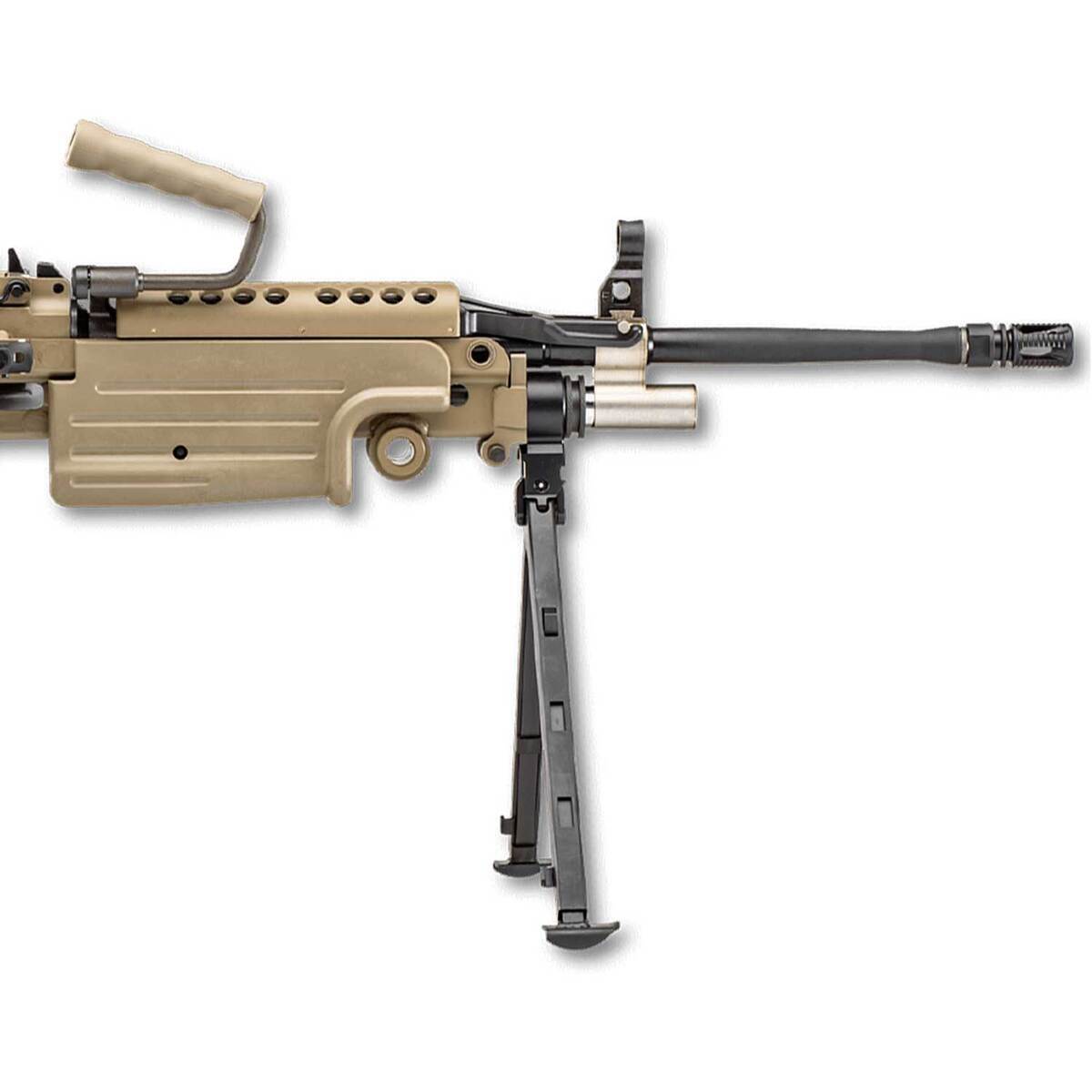 FN M249S 5.56mm NATO 18.5in FDE Anodized Semi Automatic Modern Sporting Rifle - 30+1 Rounds - Image 2