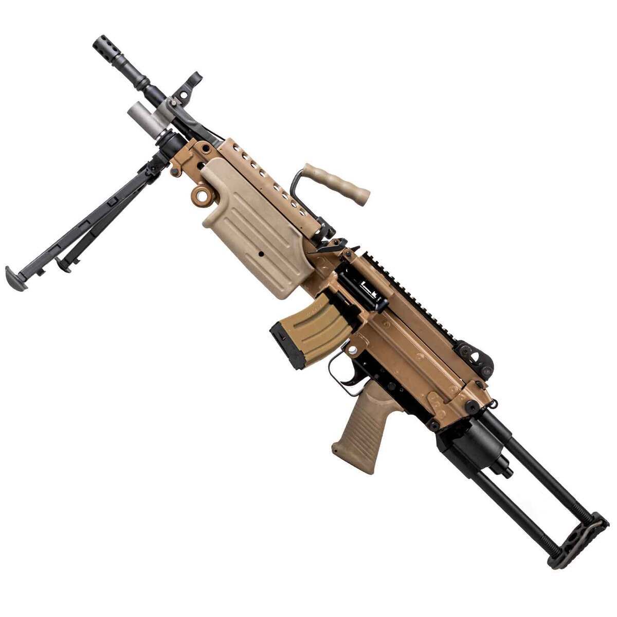 FN M249S PARA 5.56mm NATO 16.1in Matte FDE Semi Automatic Modern Sporting Rifle - 30+1 Rounds - Image 2