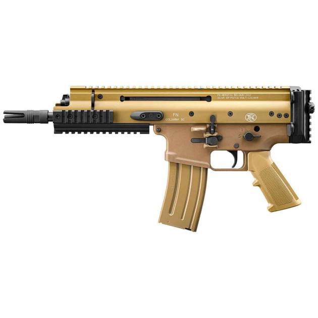 FN SCAR 15P 5.56mm NATO 7.5in FDE Anodized Modern Sporting Pistol - 10+1 Rounds