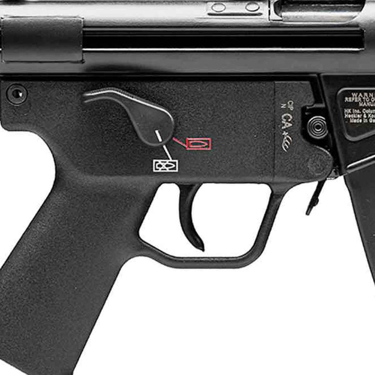 HK SP5K-PDW 9mm Luger 5.83in Black Modern Sporting Pistol - 30+1 Rounds - Image 5