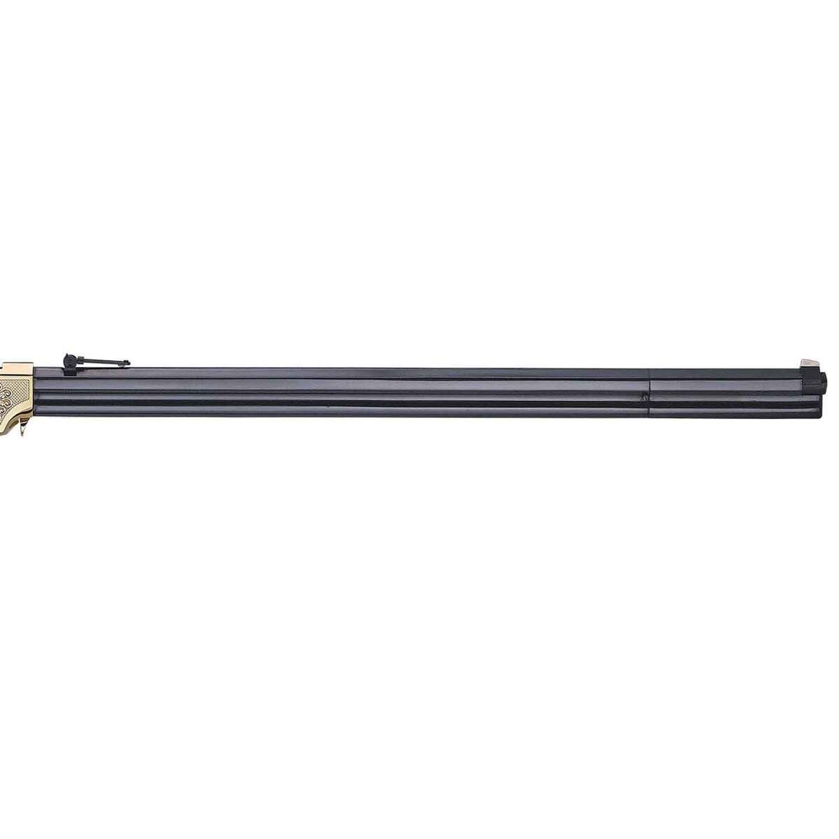 Henry Original Deluxe 25th Anniversary Engraved 44-40 Winchester Blued Brown Lever Action Rifle - 24.5in - Image 5