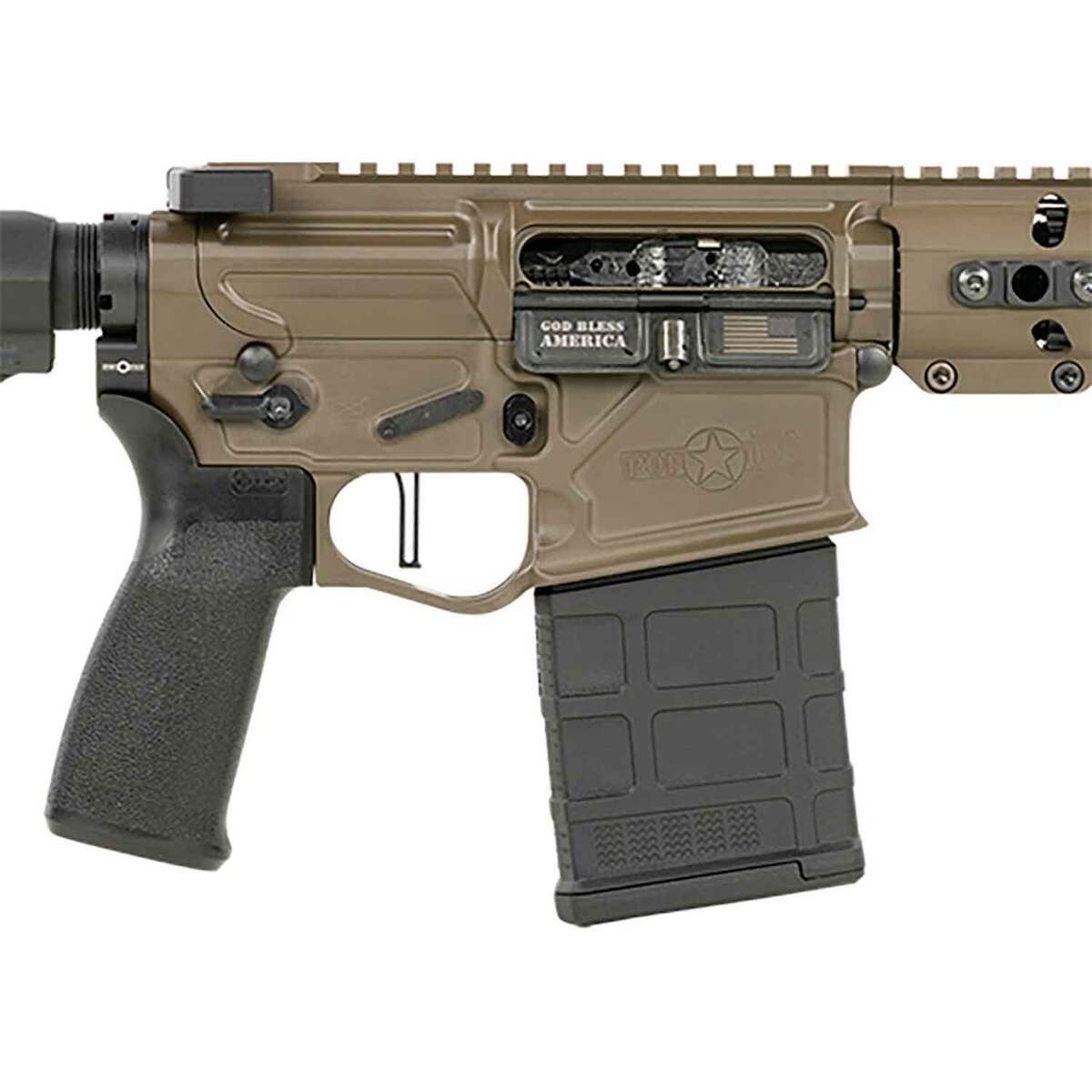 Patriot Ordnance Factory Rogue 7.62mm NATO 16.5in Patriot Brown Cerakote Semi Automatic Modern Sporting Rifle - 20+1 Rounds - Image 4