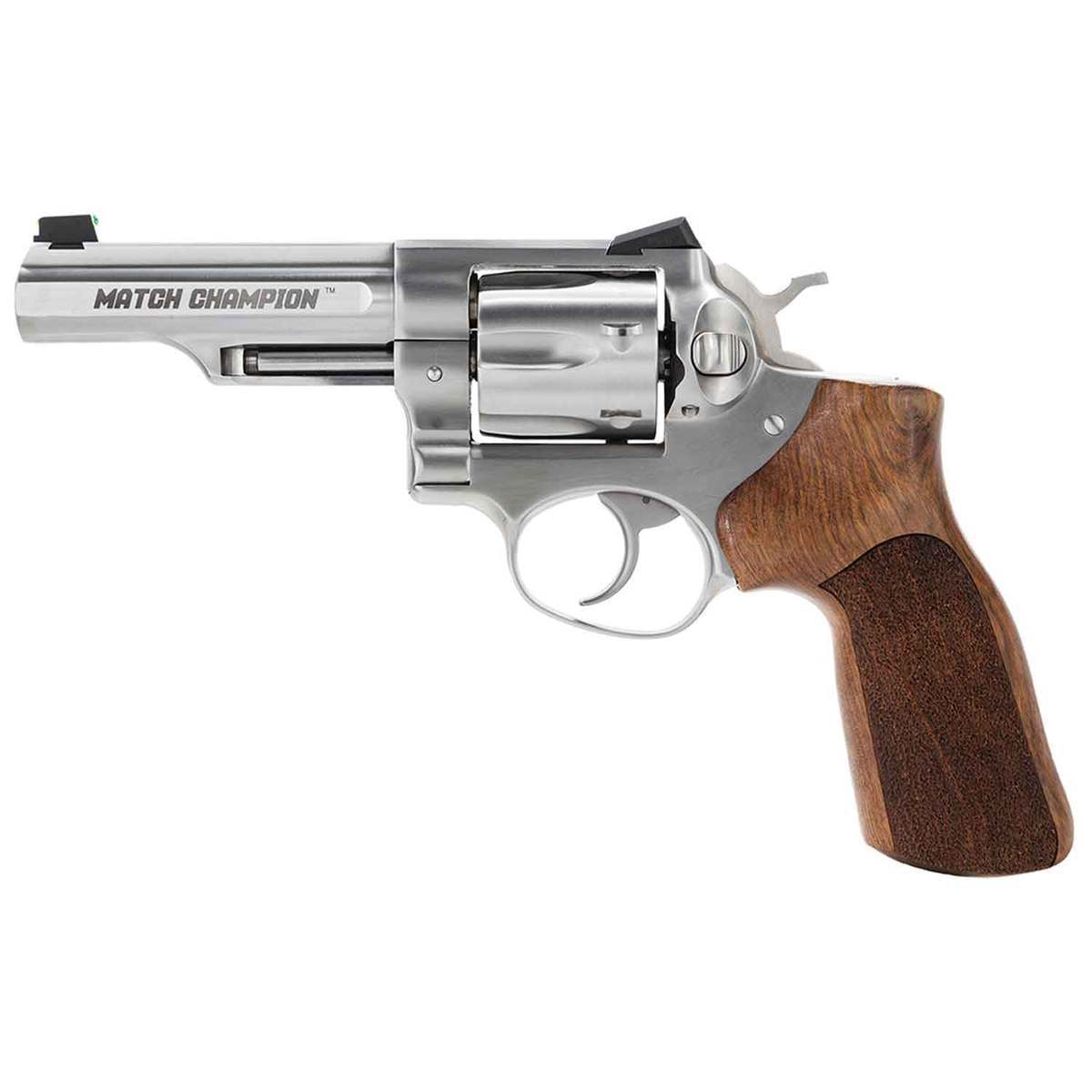 Ruger GP100 Match Champion Fixed Sights 357 Magnum 4.2in Stainless Revolver - 6 Rounds - Image 2