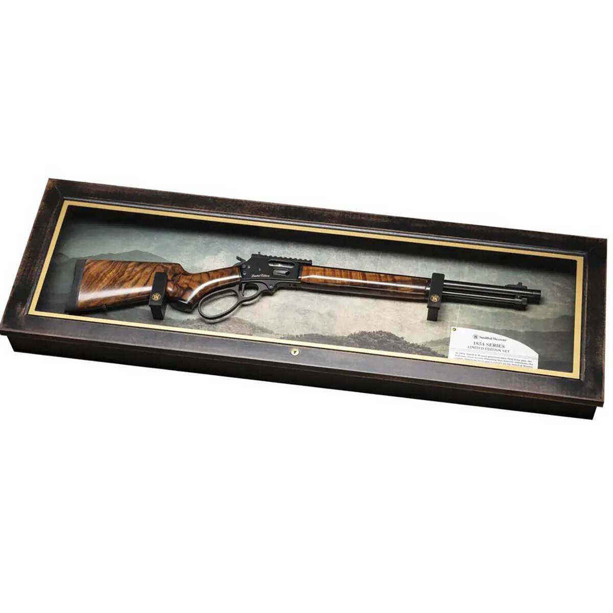 Smith & Wesson Model 1854 Limited Edition 44 Magnum Black PVD/High Grade Walnut Lever Action Rifle - 19.25in - Image 3